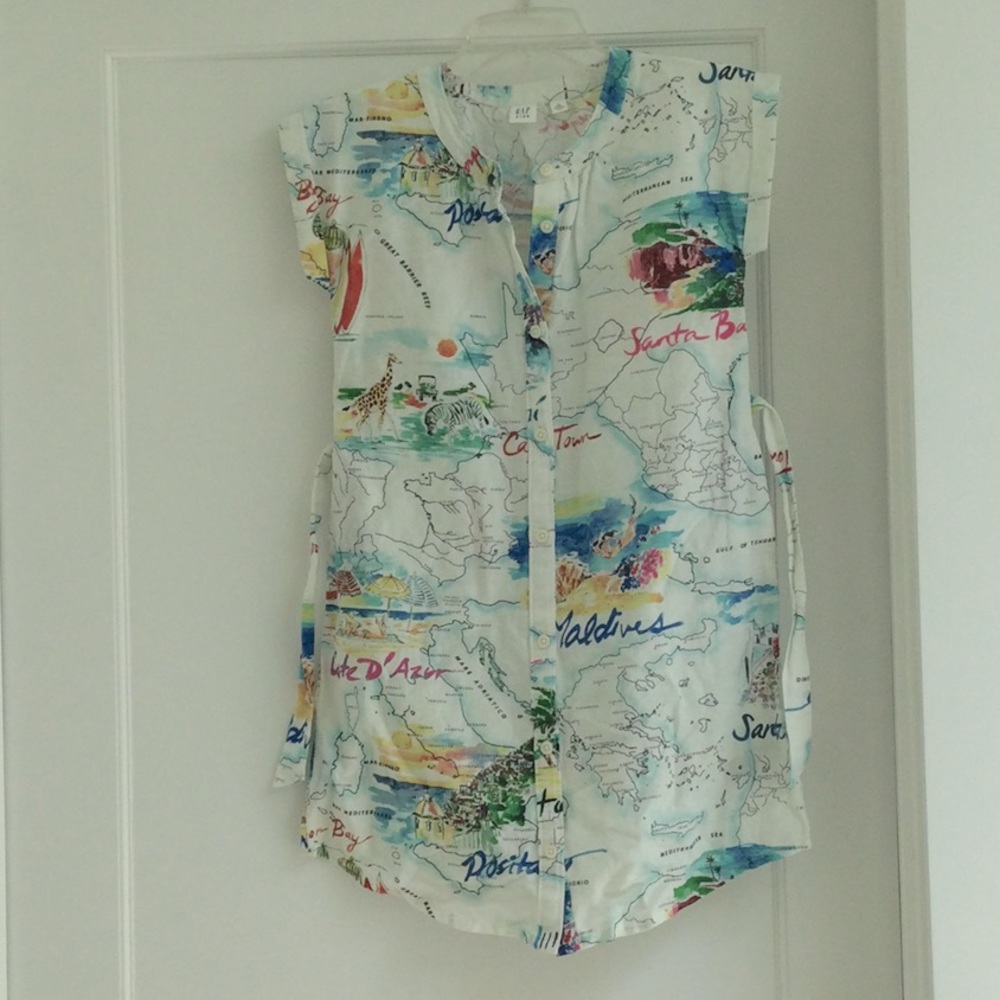 Gap kids fun linen dress.